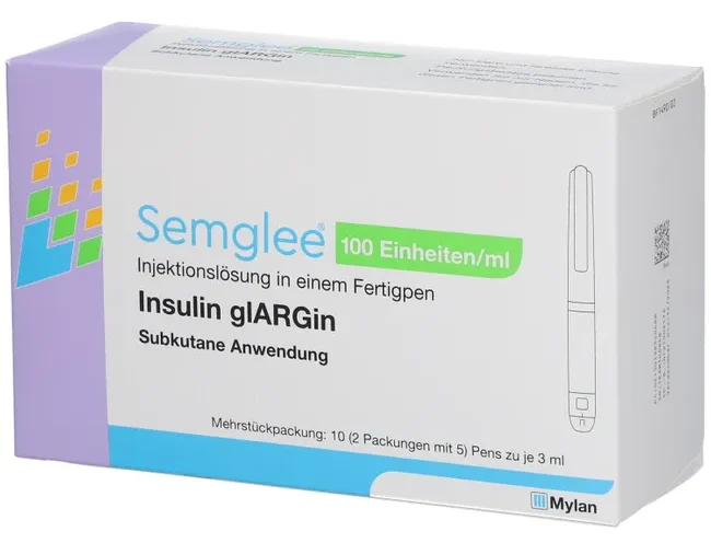 甘精胰岛素 Semglee 治疗糖尿病 - 德国大药房 全球直邮 德国药品代购